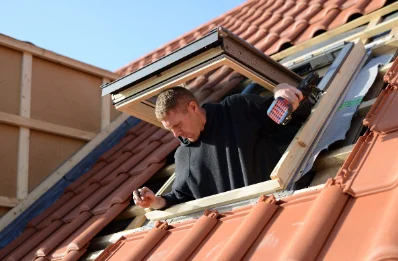 Pose de fenêtres de toit Velux au Translay